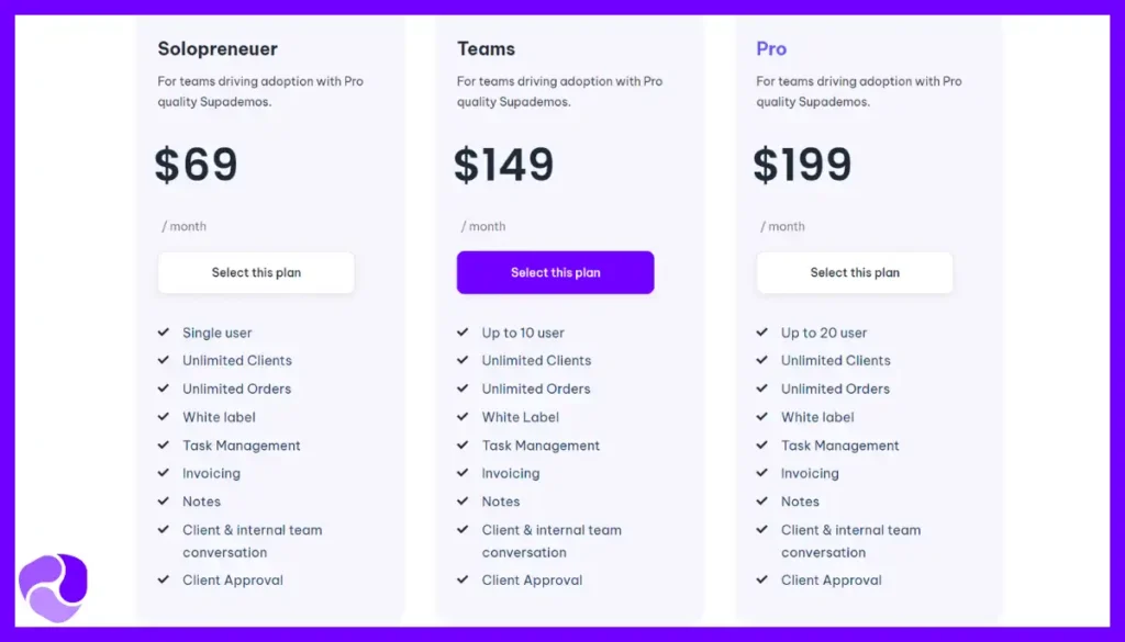 AgencyHandy Pricing