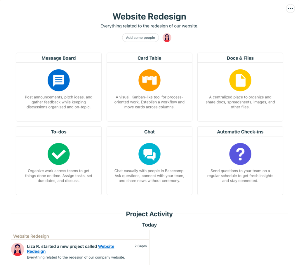 Basecamp Project Dashboard