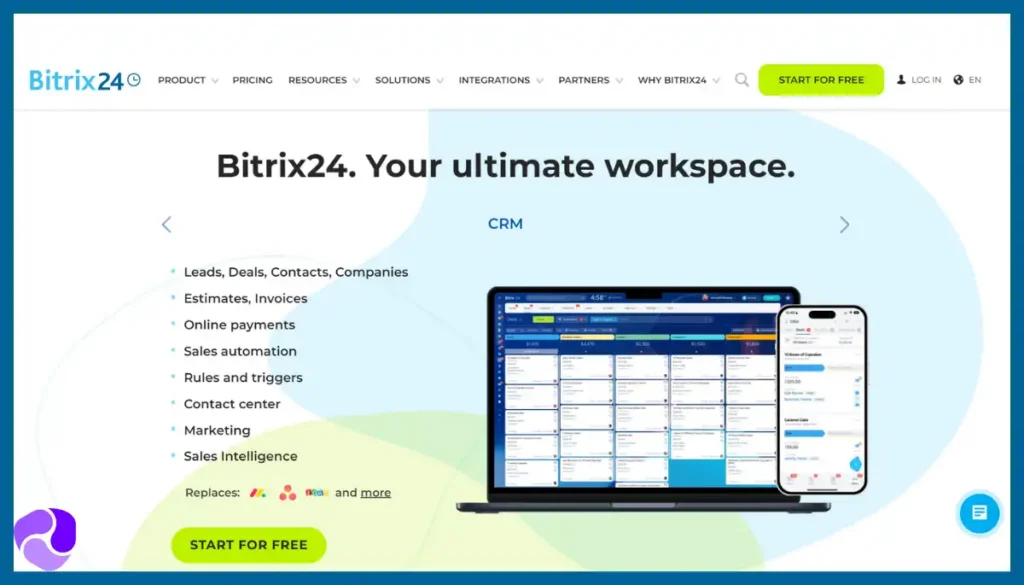 Bitrix24 Home