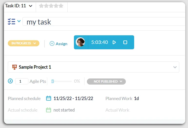 OneDesk Time Tracking