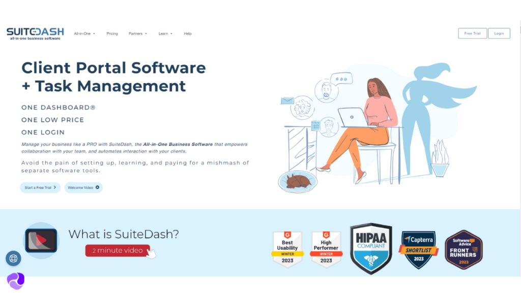 SuiteDash HomePage