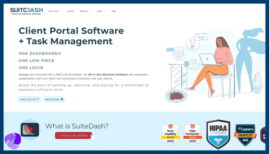 SuiteDash HomePage