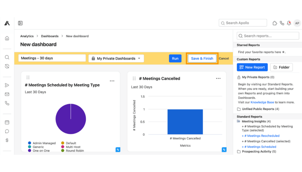 Apollo Dashboard