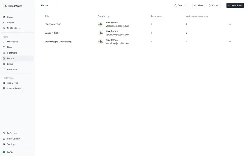 Copilot Form App