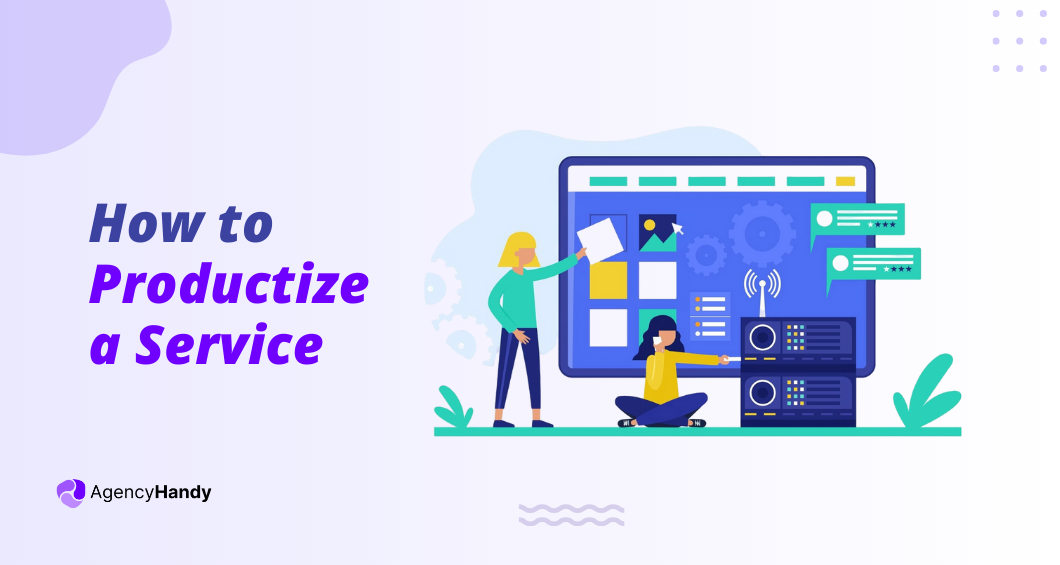 how to productize a service