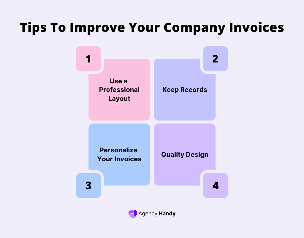 Tips To Improve Your Company Invoices